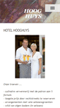 Mobile Screenshot of hotelhooghuys.be
